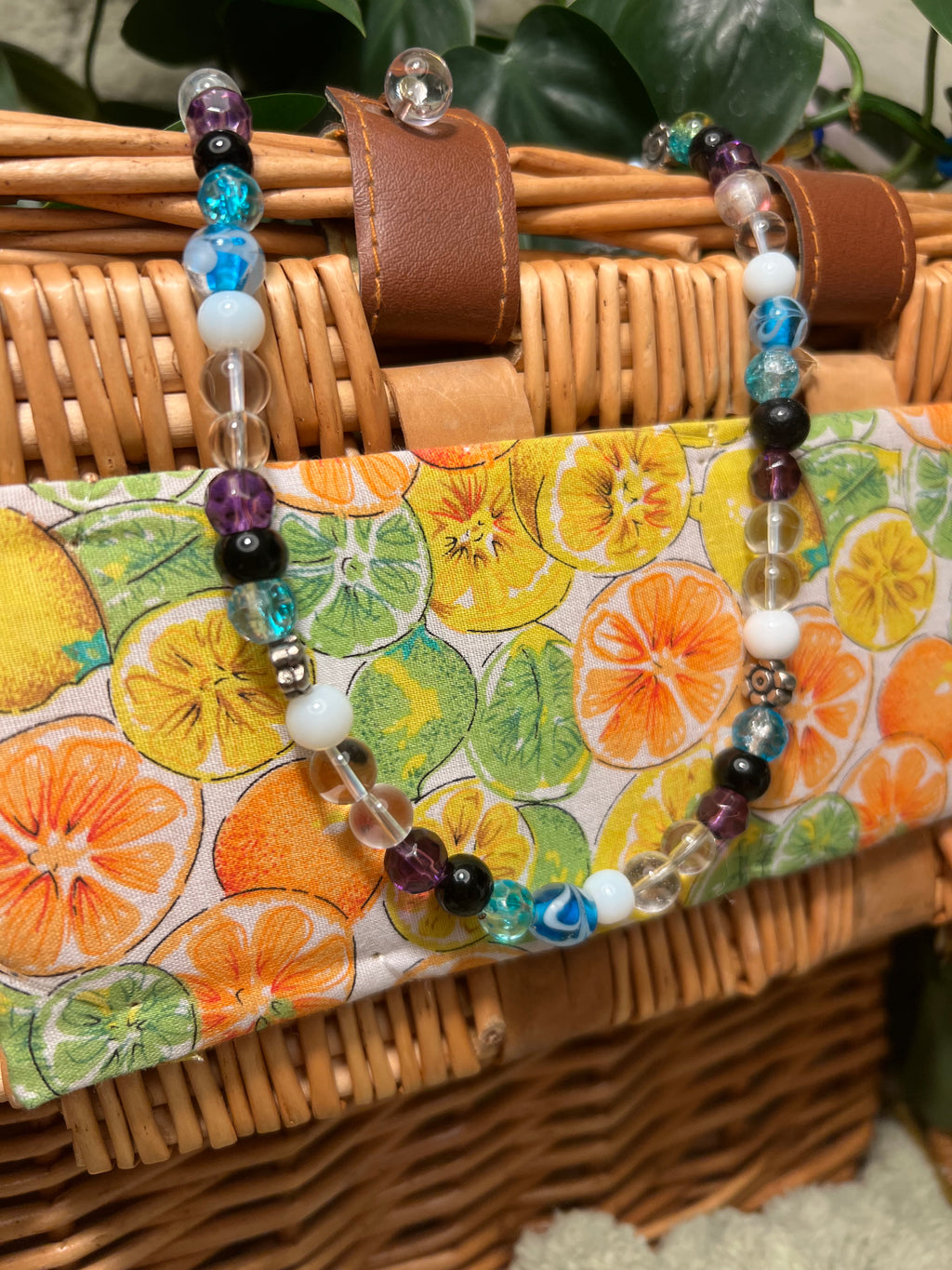 Glass Beaded Necklace