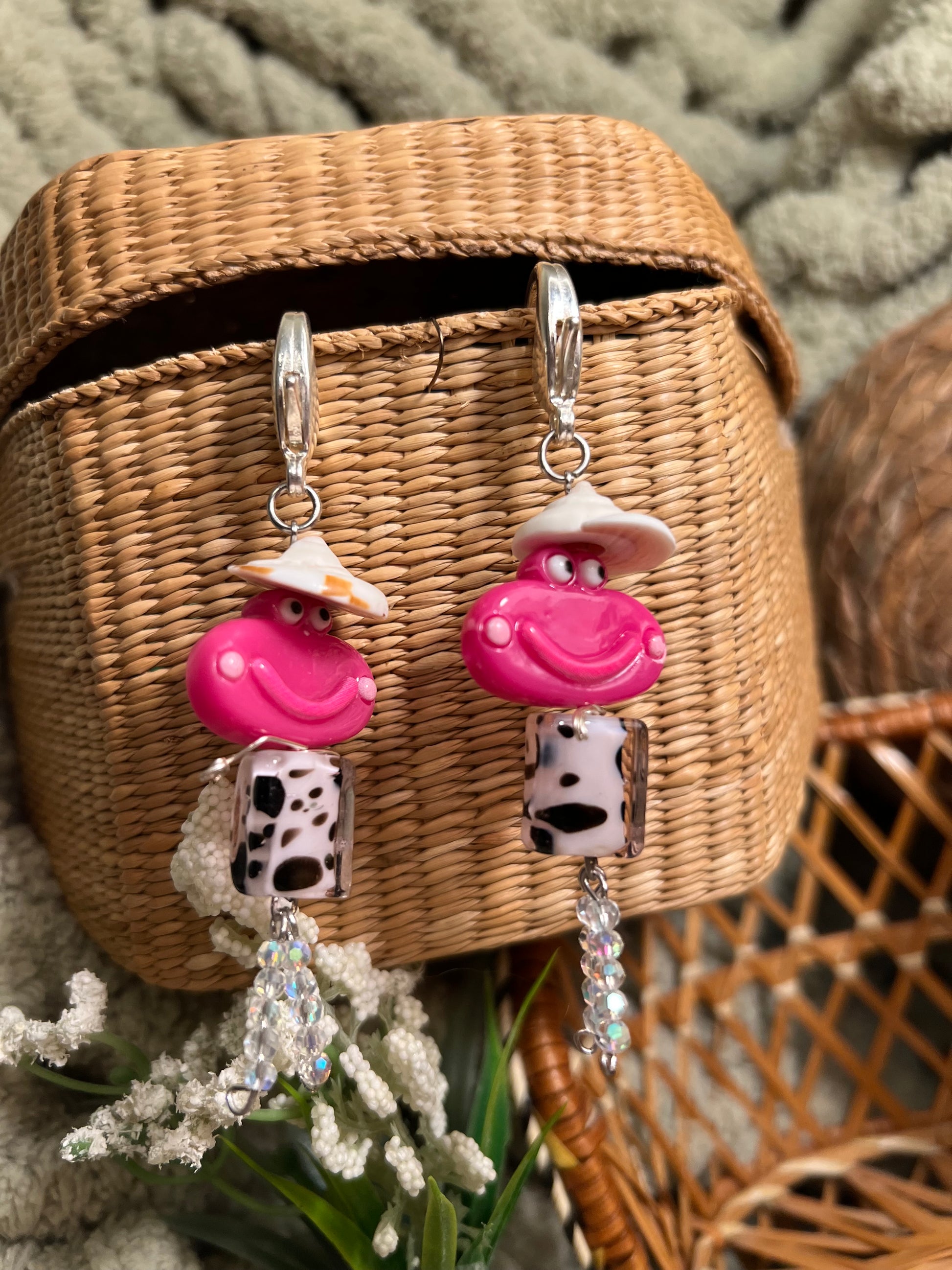 Matching Mushroom Fella Bag Charms