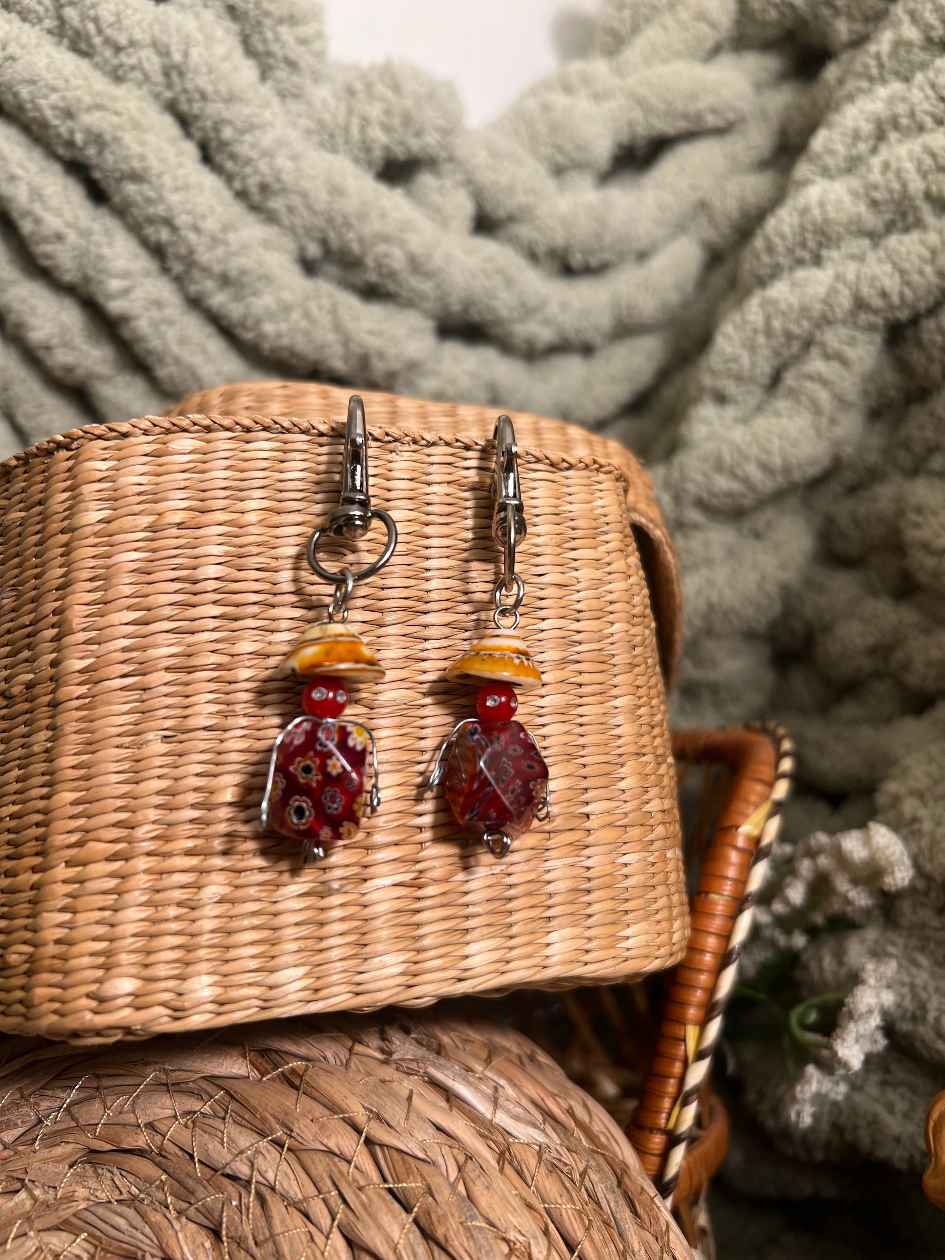 Matching Mushroom Fella Bag Charms