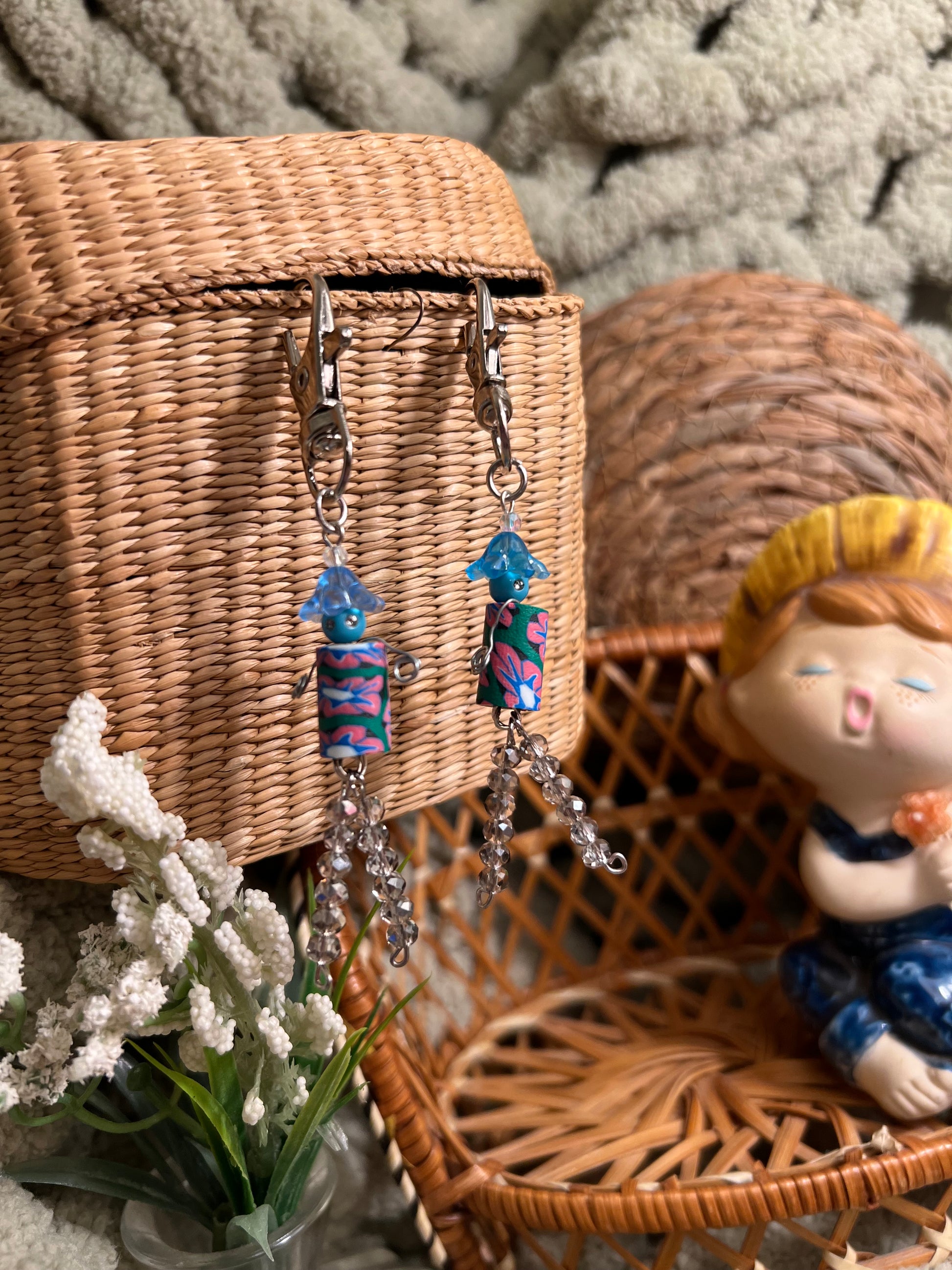 Matching Mushroom Fella Bag Charms