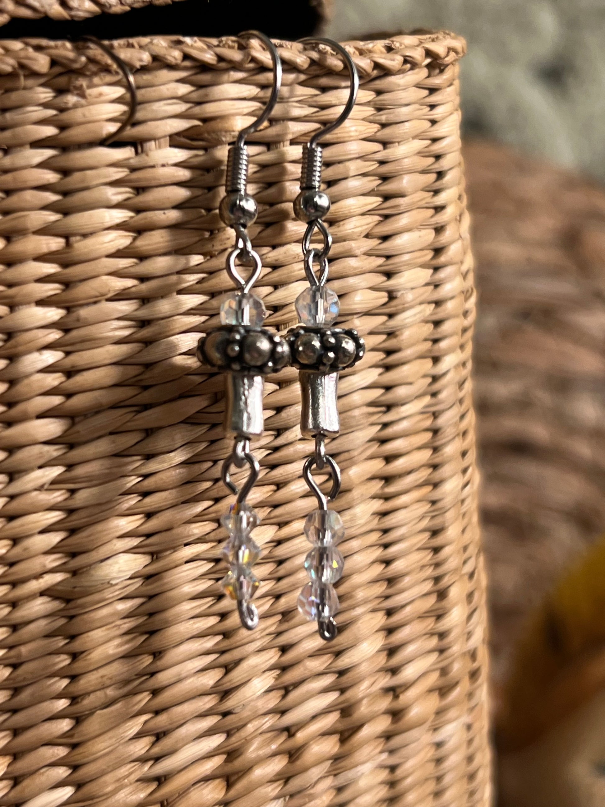 Mini Mushroom Earrings