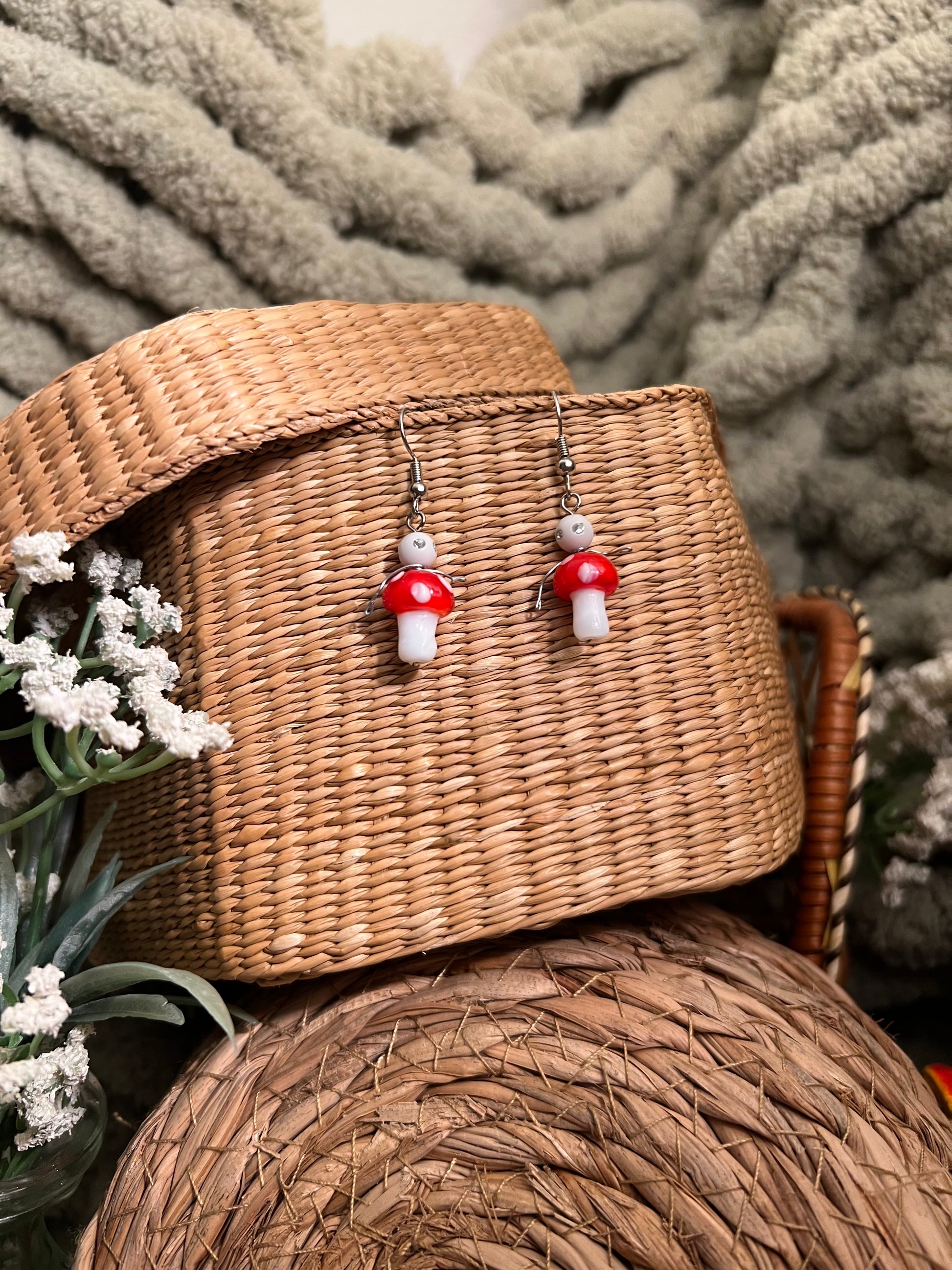 Mushroom Fella Earrings